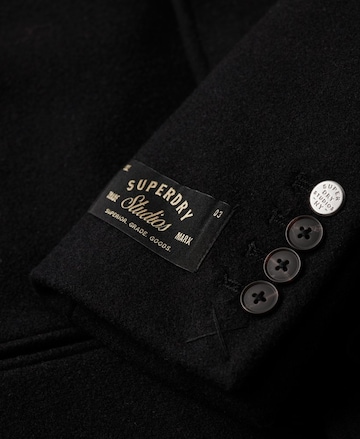 Superdry Between-Seasons Coat in Black