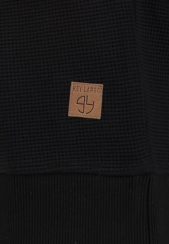 Key Largo Sweatshirt 'KLAttack' in Schwarz
