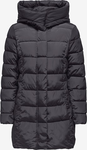 ONLY Pitkä talvitakki 'ONLLINA' värissä musta: etupuoli