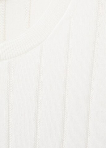 MANGO MAN Pullover 'Baluard' in Weiß