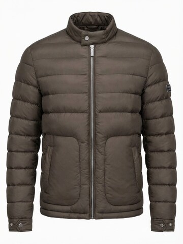 Ombre - Chaqueta de invierno en verde: frente