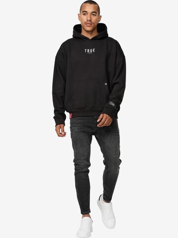 trueprodigy Sweatshirt 'Quinn' in Black