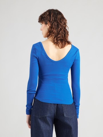 TOPSHOP Shirt 'WENDY' in Blue