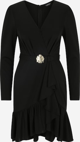 Lauren Ralph Lauren Petite Dress 'DERRAIN' in Black: front