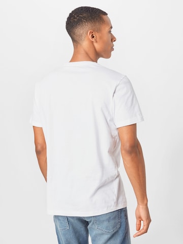 BLEND T-shirt i vit