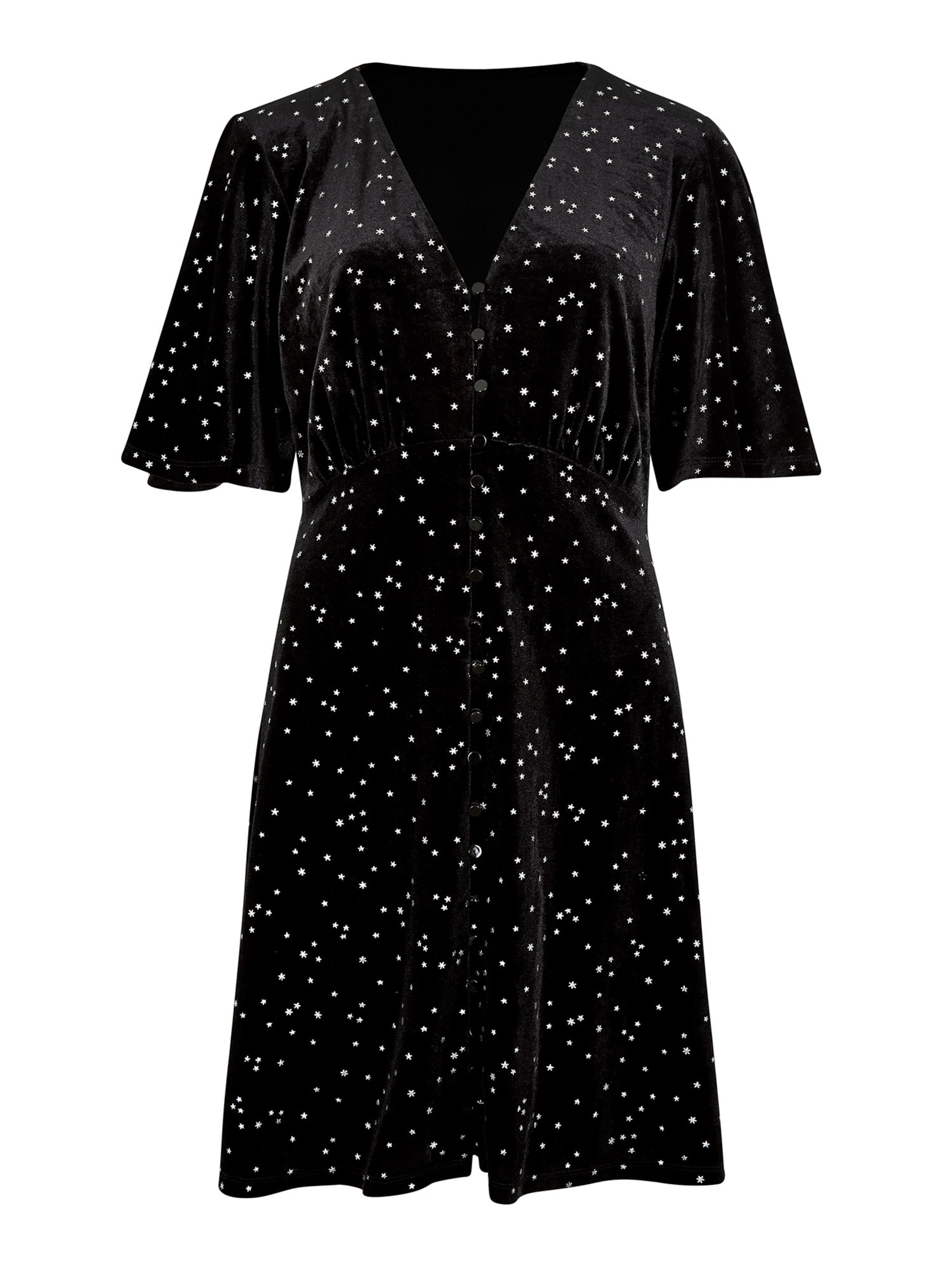 Apricot Jurk in Zwart: voorkant