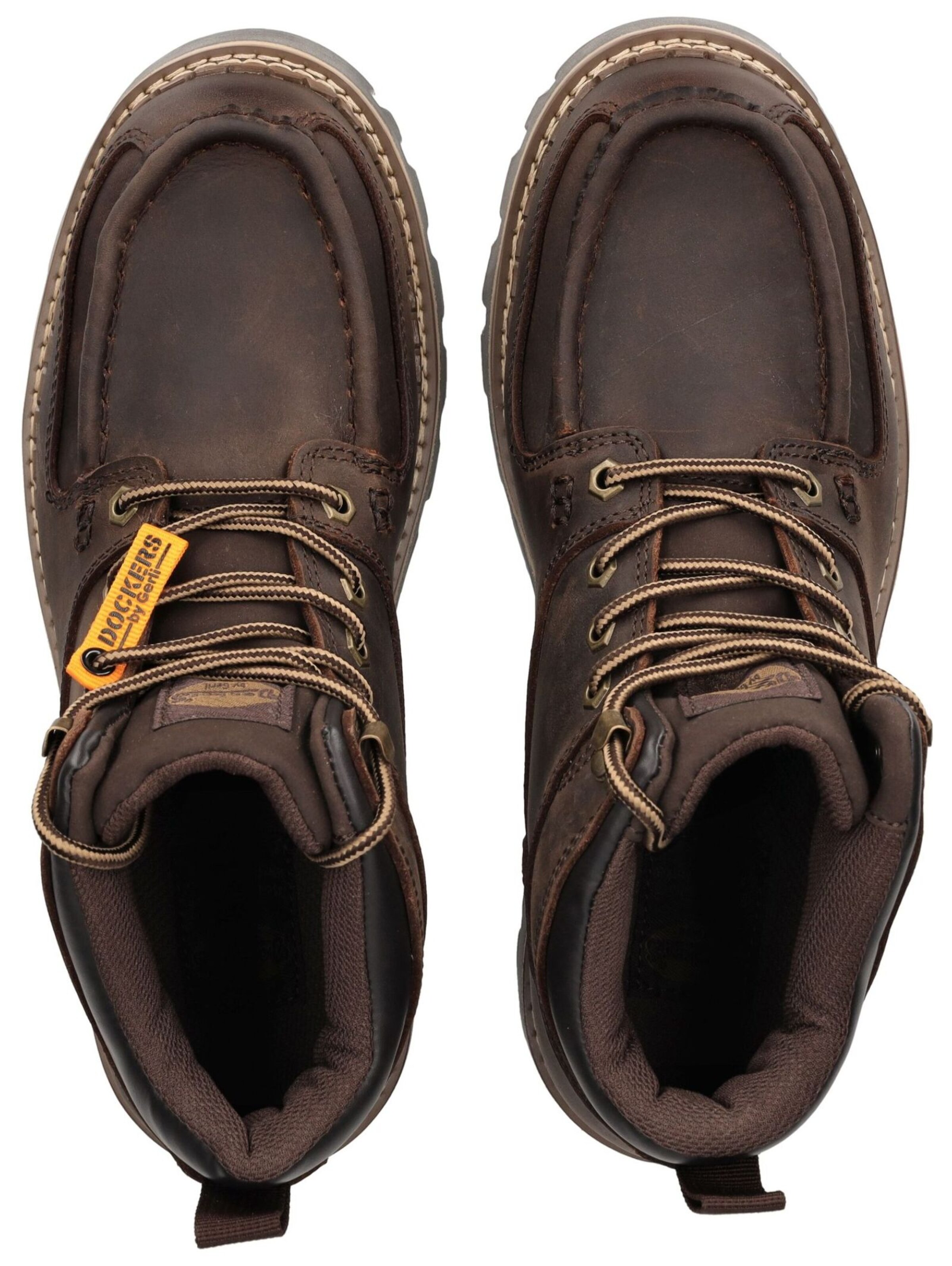 Dockers by Gerli Schnürboots in Braun
