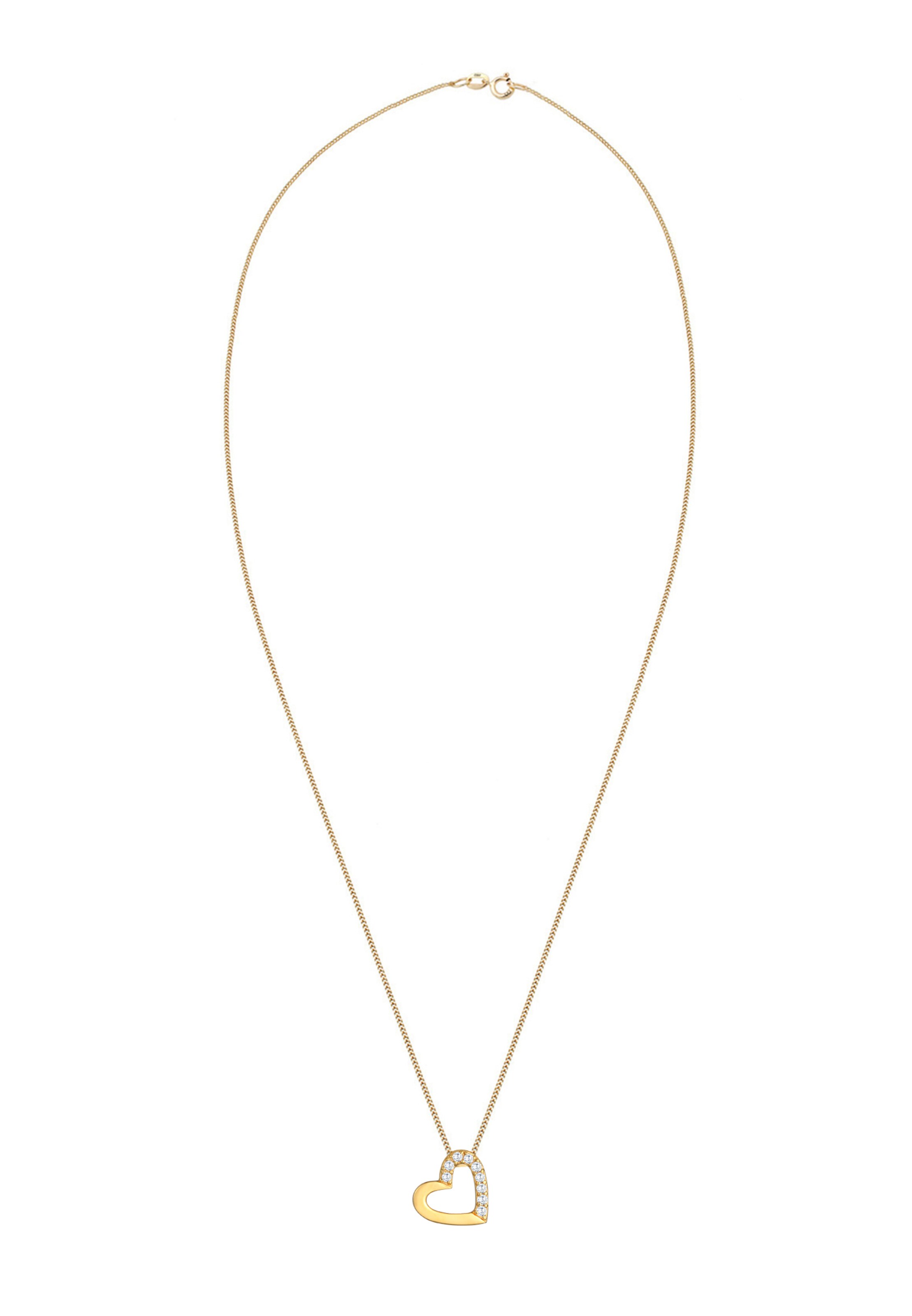ELLI PREMIUM Kette in Gold: Vorderseite