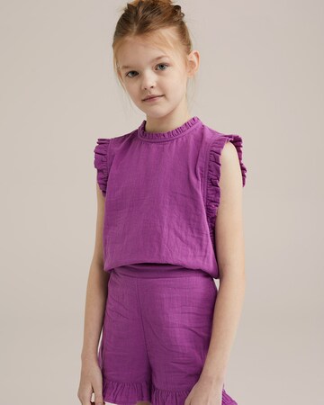 WE Fashion Блузка в Лиловый