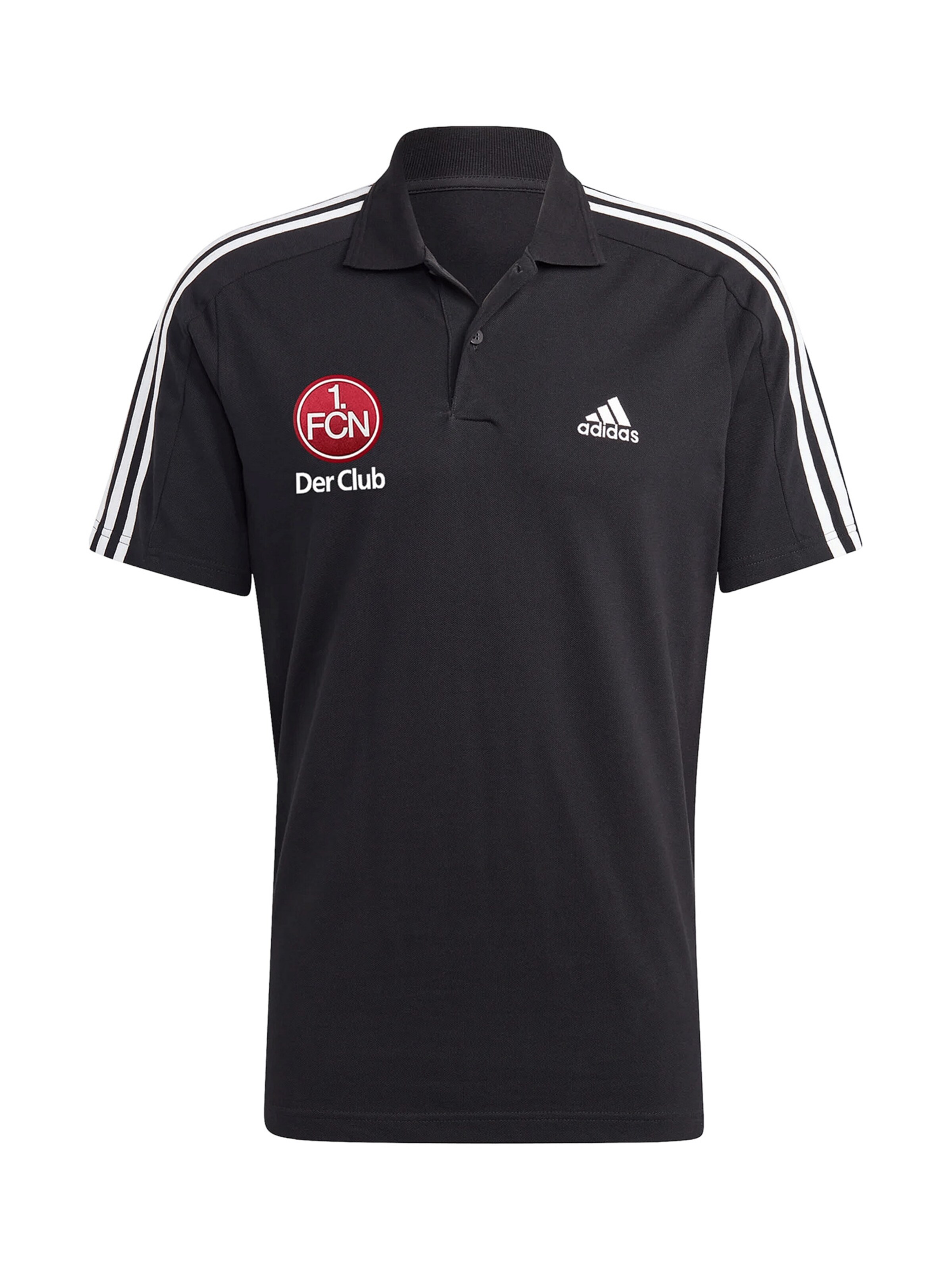 ADIDAS PERFORMANCE Funktionsshirt '1. FC Nürnberg' in Schwarz: Vorderseite