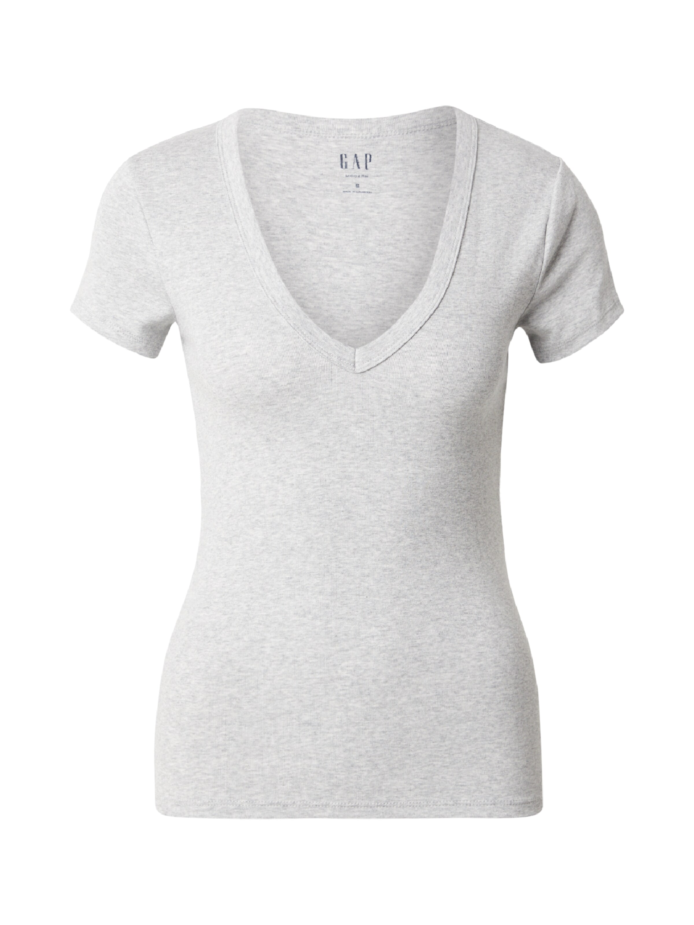 T-shirt GAP en gris : devant