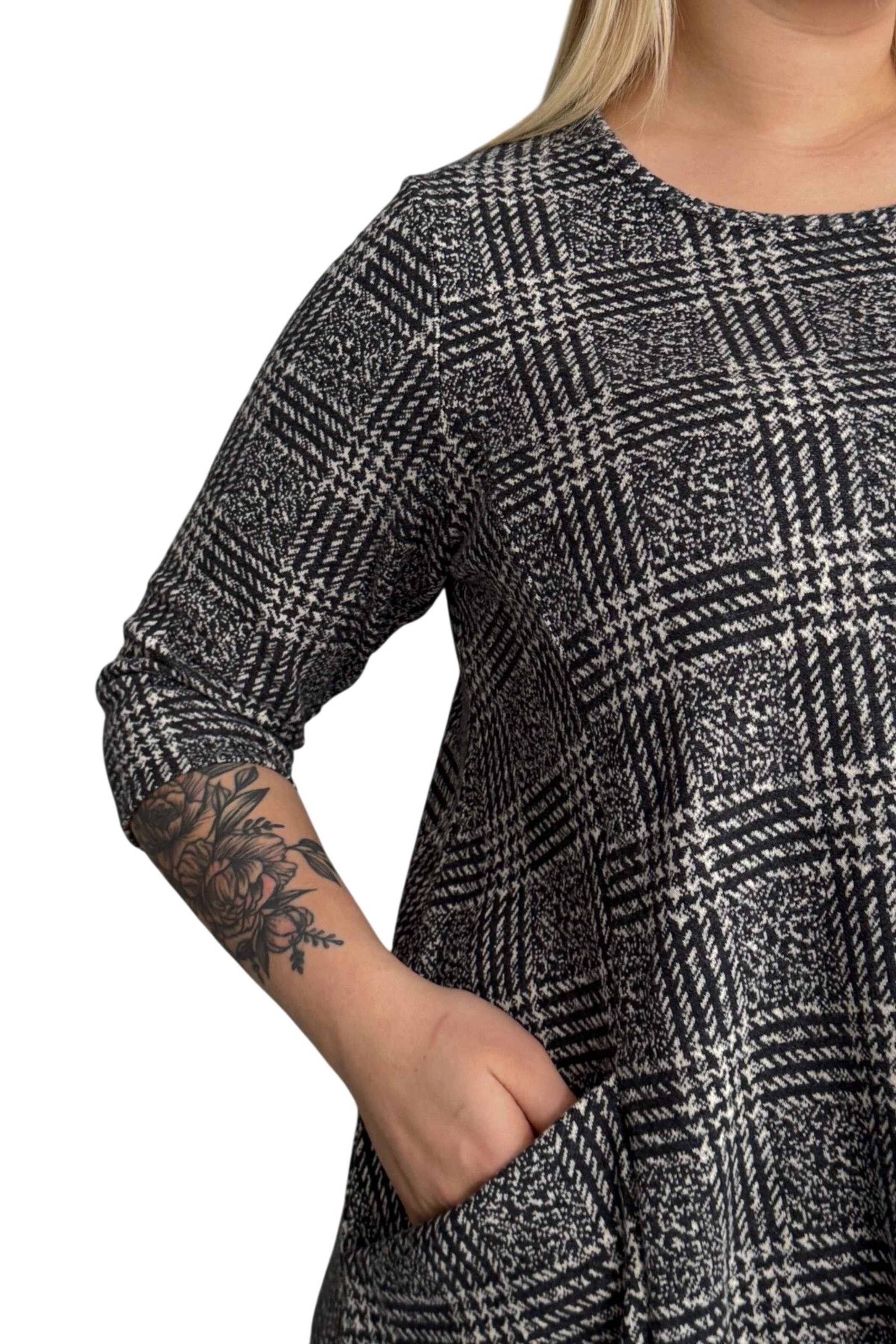 Stil Diva Jurk in Grijs