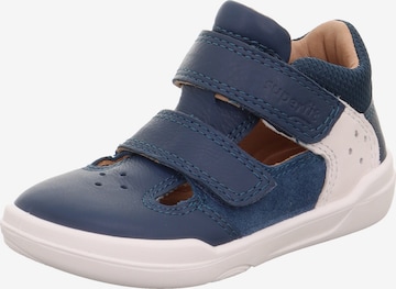 SUPERFIT Sandale 'Superfree' in Blau: Vorderseite