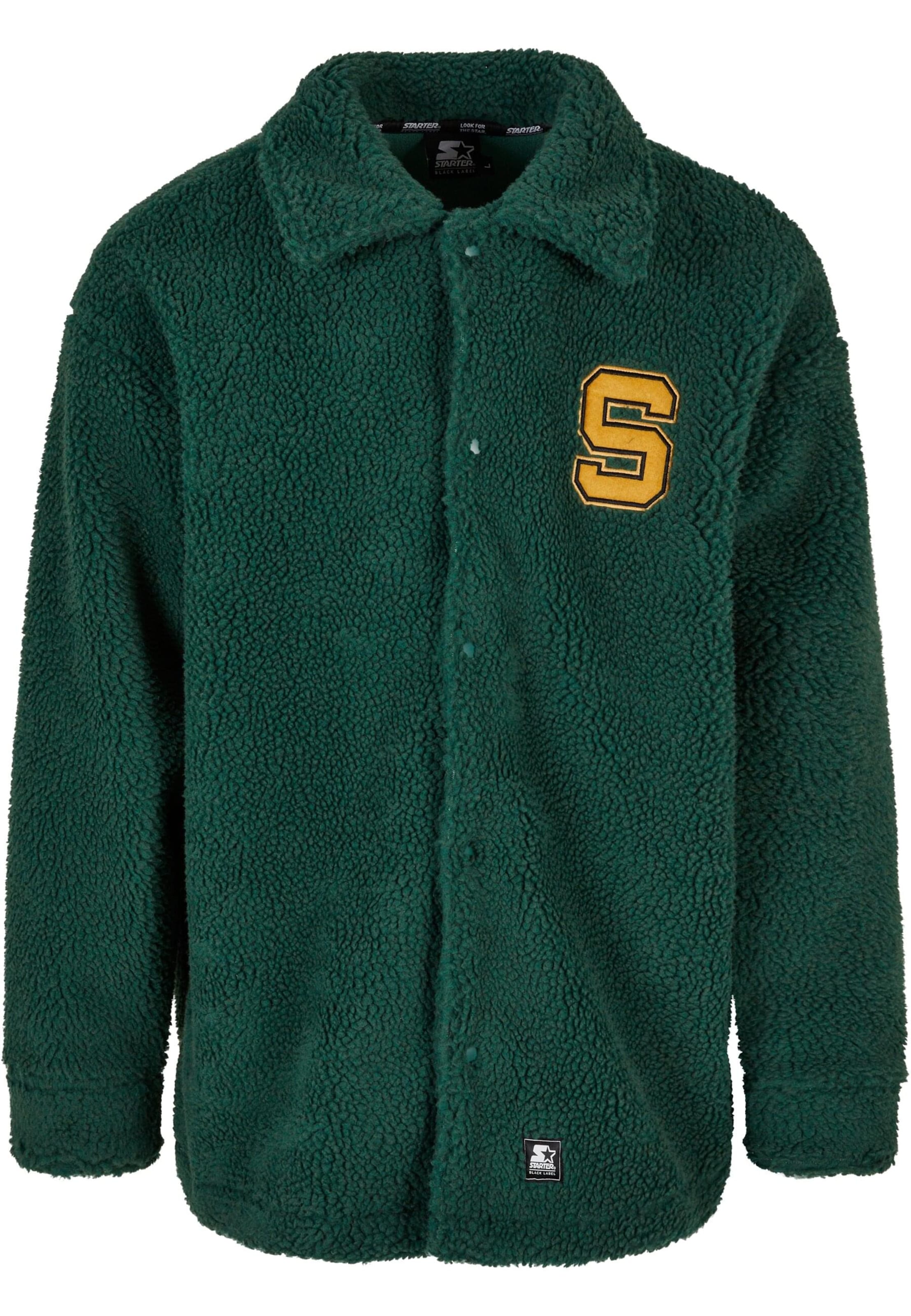 Starter Jacke in Grün: Vorderseite