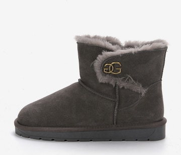 Botine 'Gabriela' de la Gooce pe gri: față
