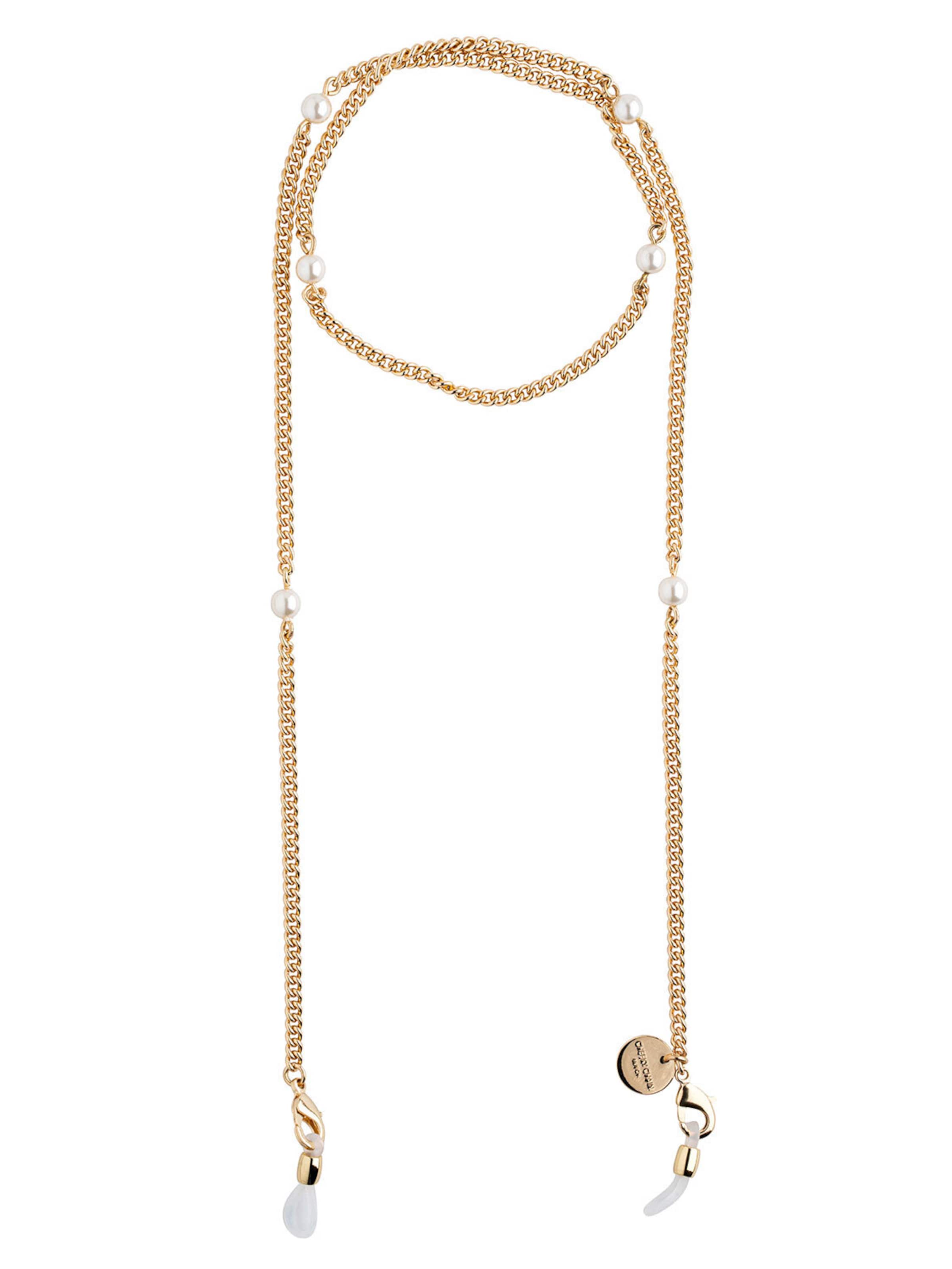 Cheeky Chain Munich Brillenkette 'Diana' in Gold: Vorderseite