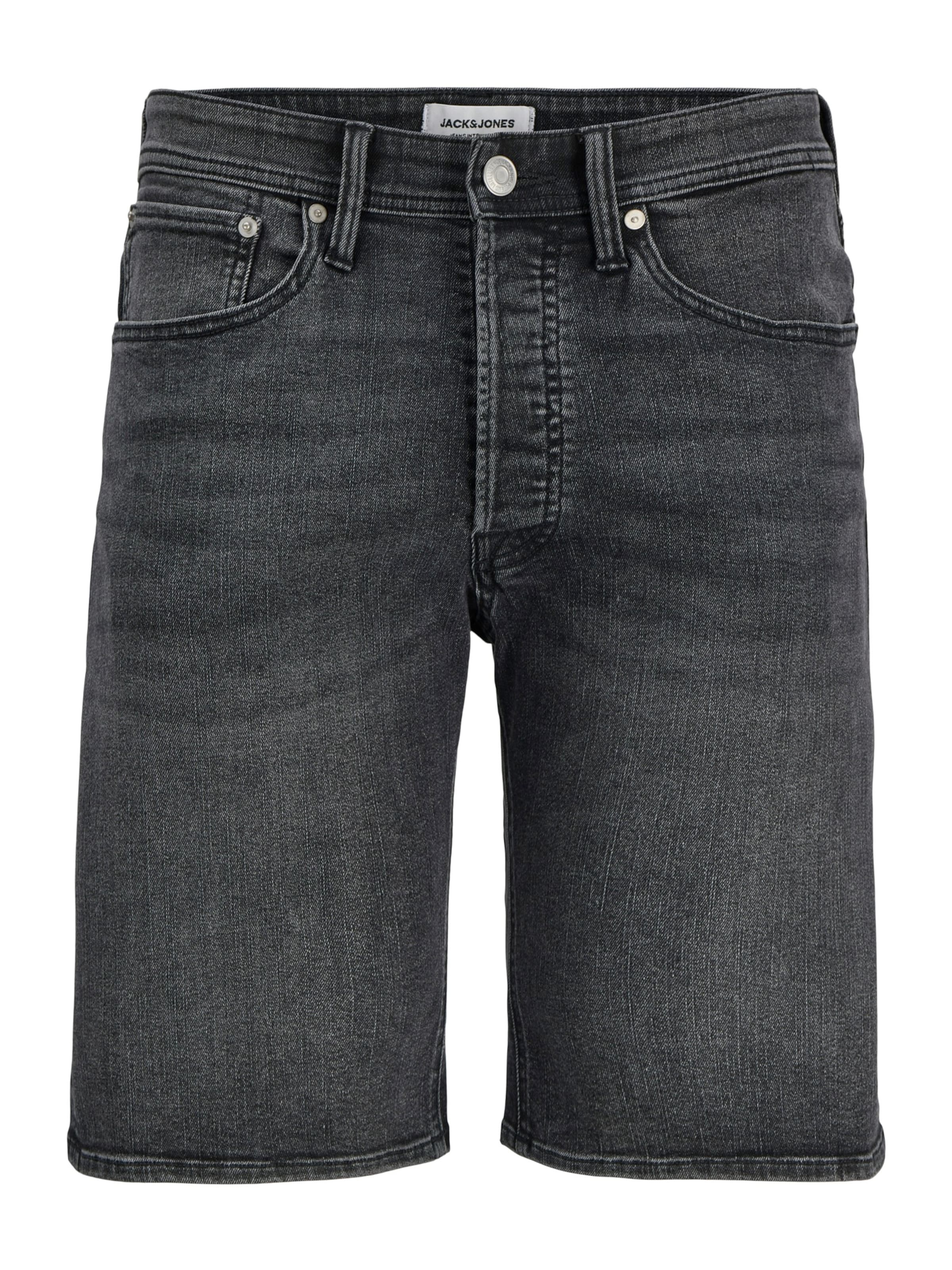 JACK & JONES Regularen Kavbojke 'JJIRICK JJORIGINAL' | črna barva: sprednja stran