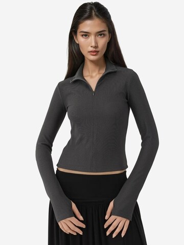 Hiccup Sporttop 'Aktive Oberteile'‌‌ in Grau: Vorderseite
