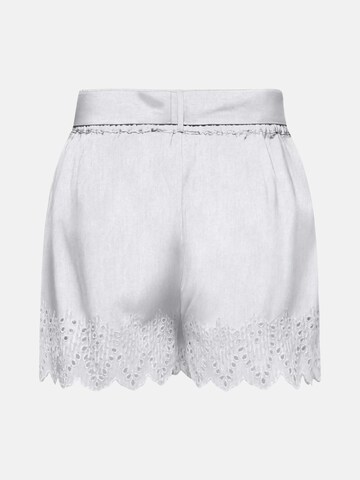 ONLY Loose fit Trousers 'ONLY ONLTULUM' in White