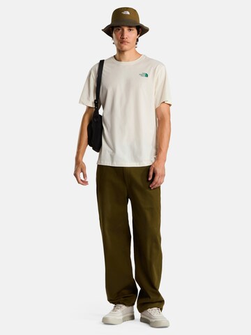 THE NORTH FACE Shirt 'M CAMPFIRE RELAXED SS TEE' in Groen