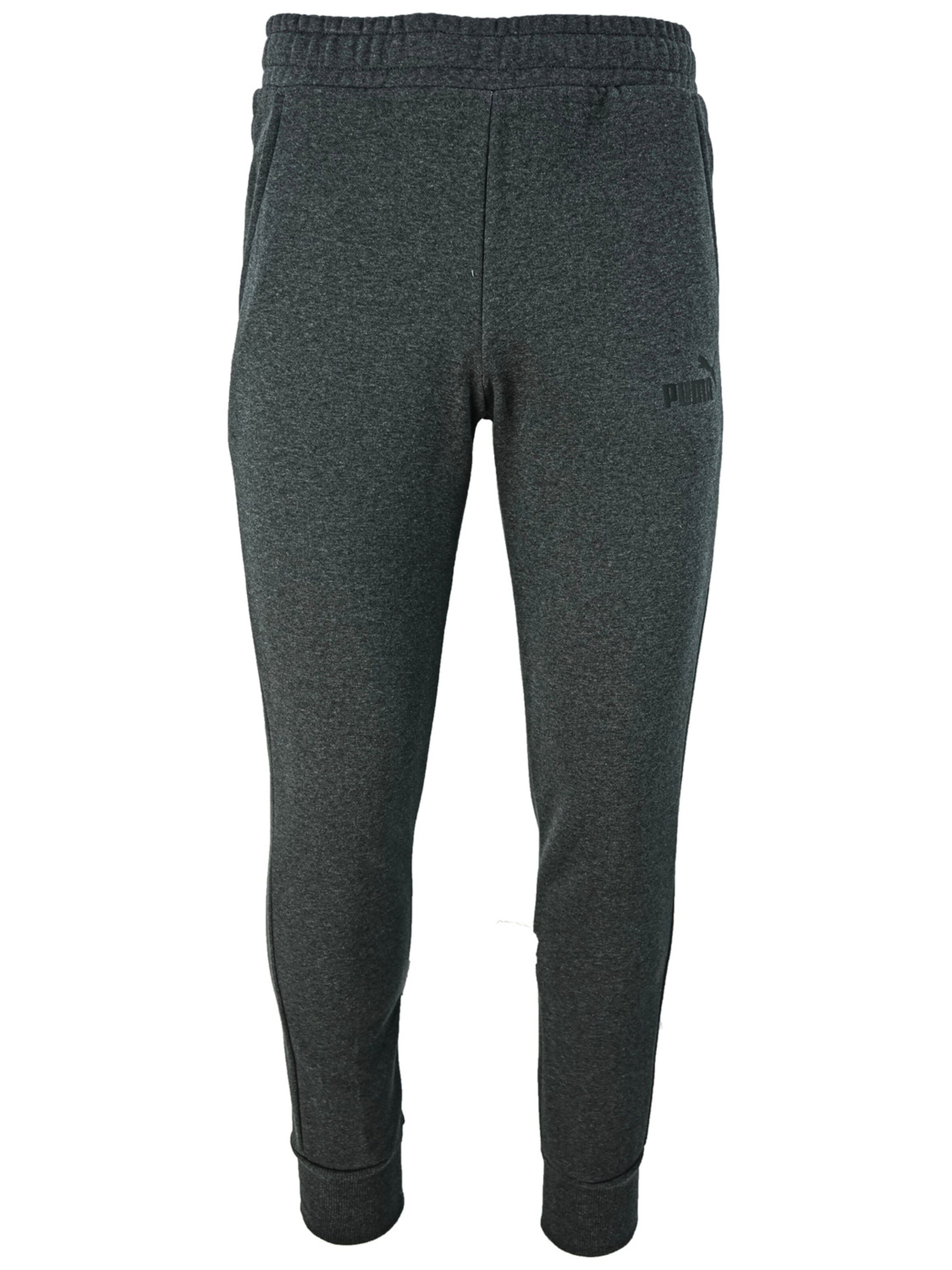 PUMA Regular Sportbroek 'Puma Essentials Logo' in Grijs