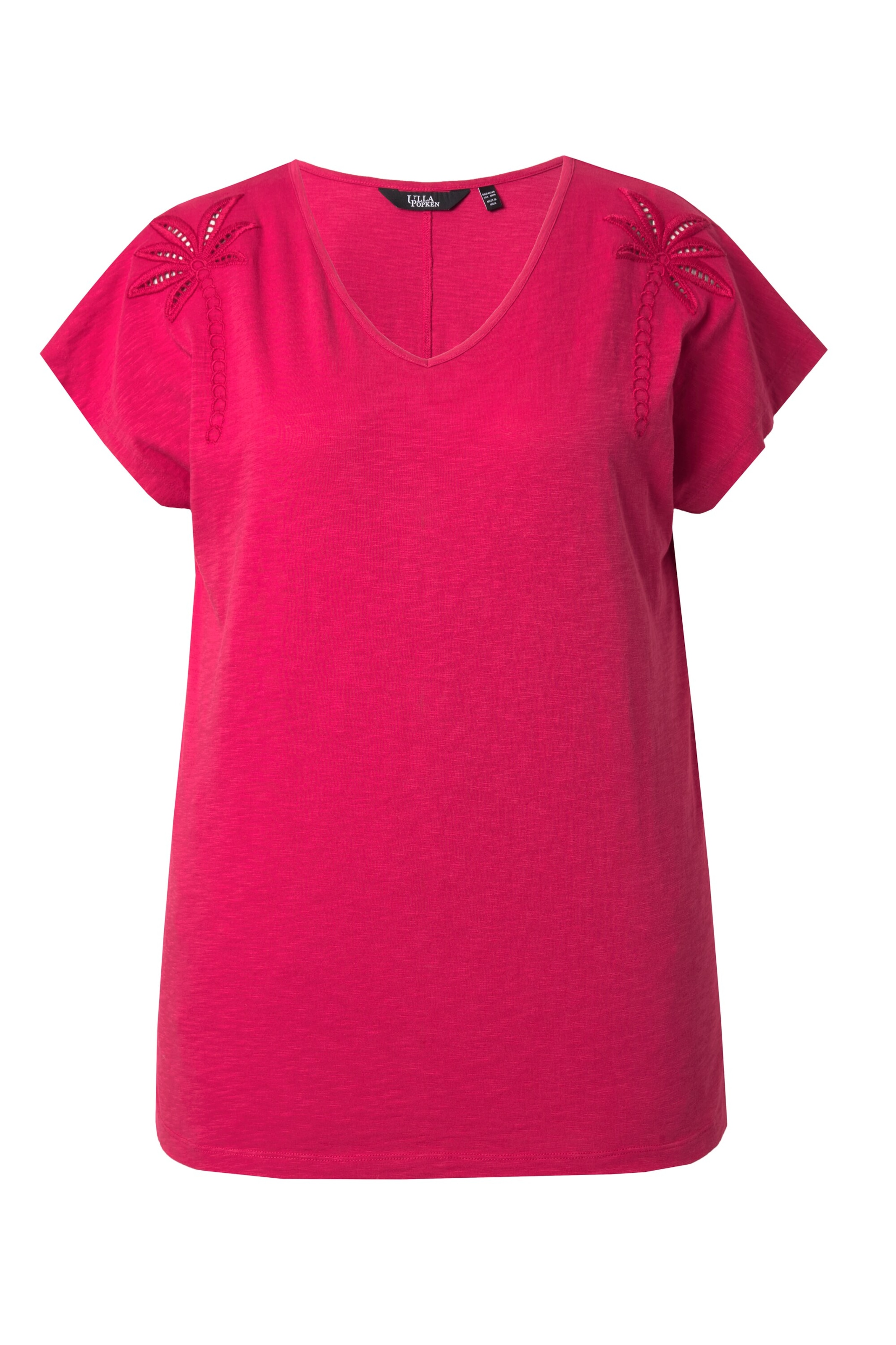 Ulla Popken Póló - rózsaszín: elől