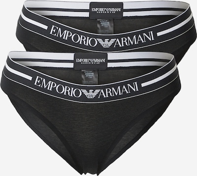 Emporio Armani Slip u crna / bijela, Pregled proizvoda