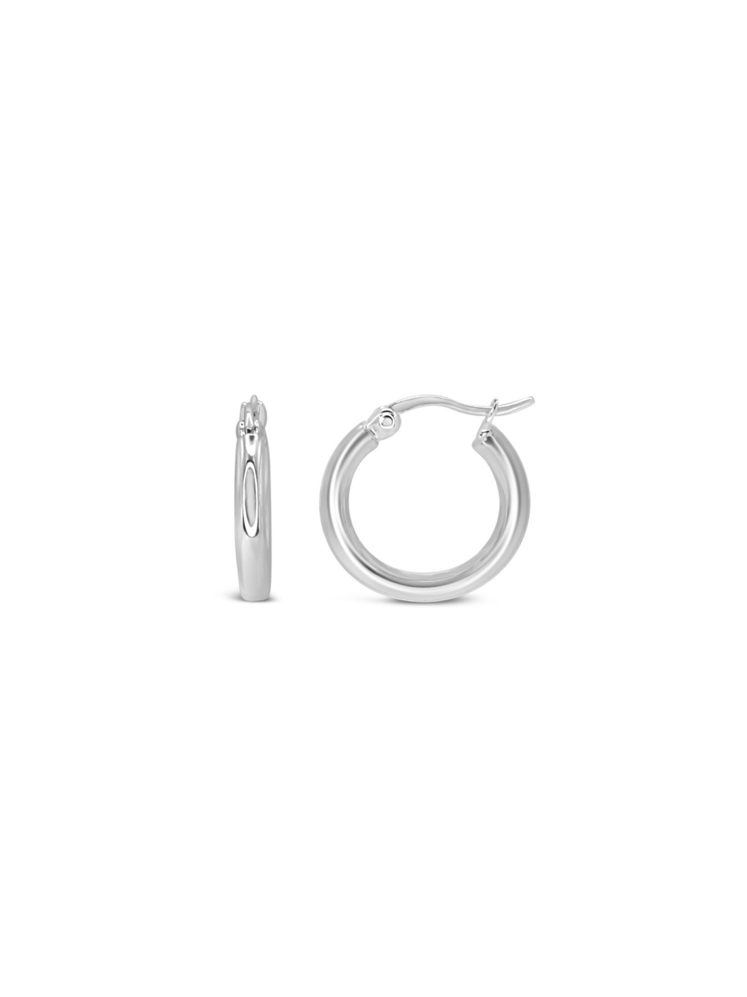 ARS-ARGENTI Earrings 'HOOPS DON’T LIE' in Silver