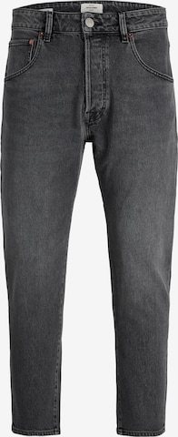 JACK & JONES Regular Jeans 'FRANK LEEN' in Zwart: voorkant