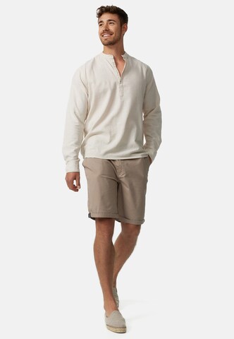 INDICODE JEANS Regular Shorts 'Creel' in Braun