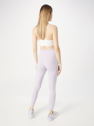 Skinny Pantalon de sport 'Train Essentials 3-Stripes' ADIDAS PERFORMANCE en violet