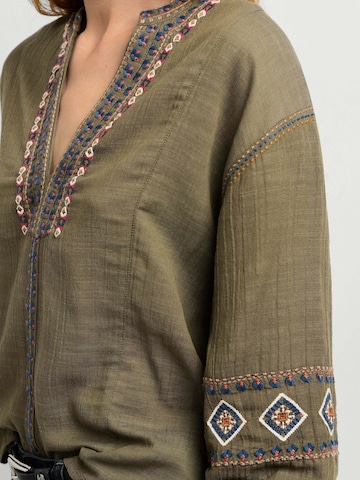 Pepe Jeans Blouse 'Hester' in Groen