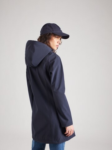 ILSE JACOBSEN Between-Seasons Coat 'Raincoat' in Blue