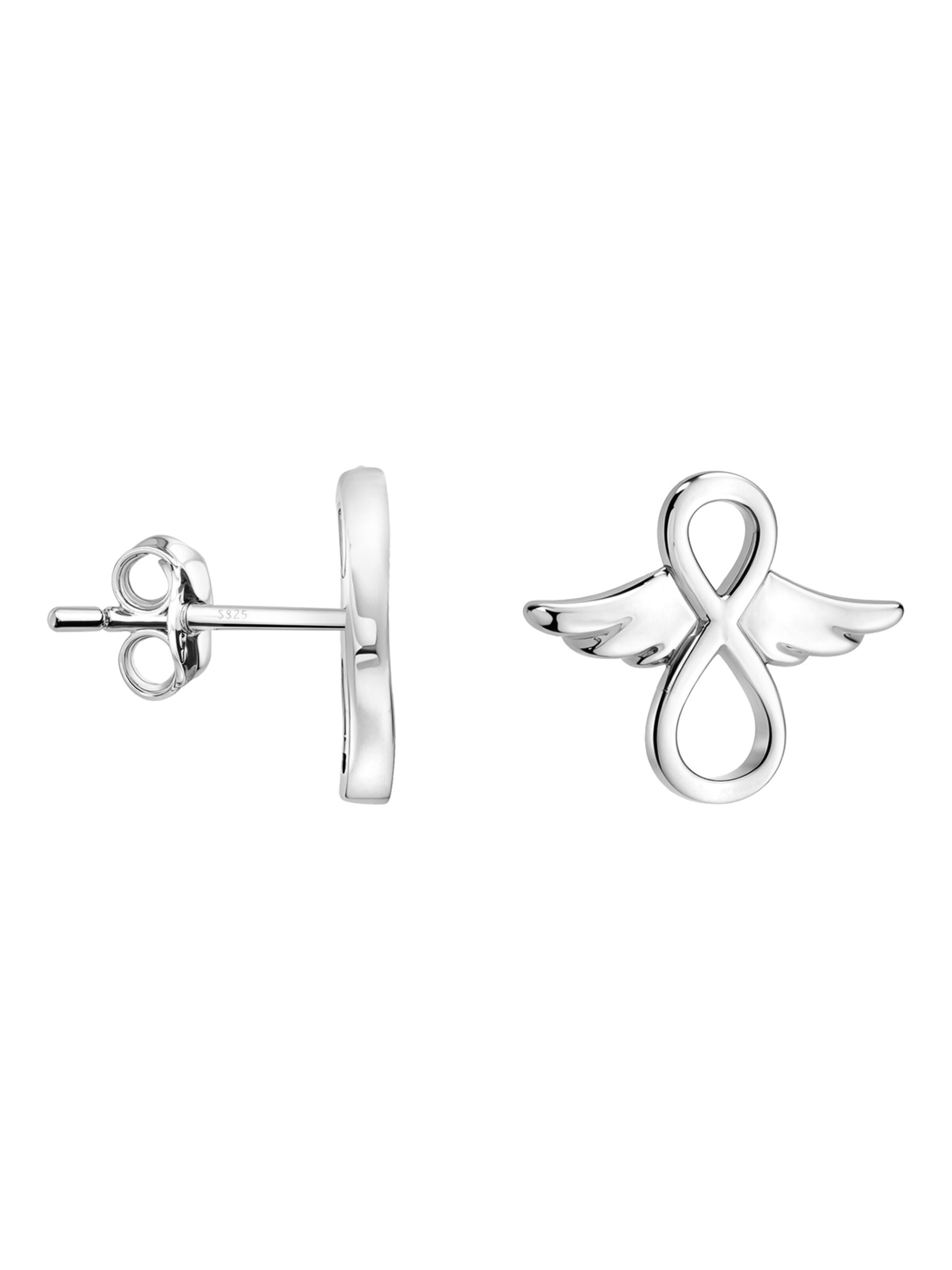 Sofia Milani Earrings 'Angel' in Silver: front