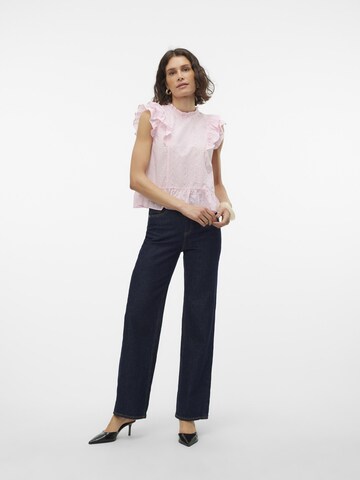 VERO MODA Blouse 'KAMMY ' in Roze