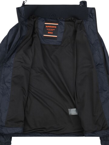 Superdry Winter Coat in Blue