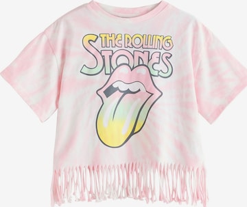 Next Paita 'Rolling Stones Fringe Band' värissä vaaleanpunainen: etupuoli