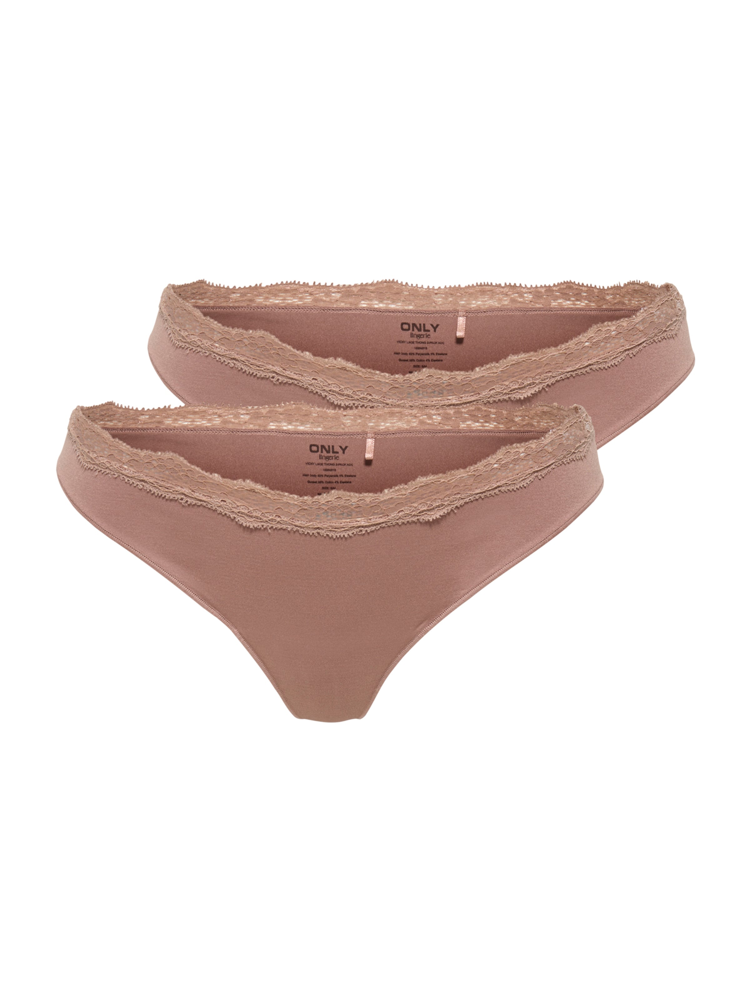 ONLY Στρινγκ 'ONLVICKY' σε καφέ: μπροστά