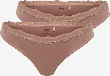 ONLY String 'ONLVICKY' in Brown: front