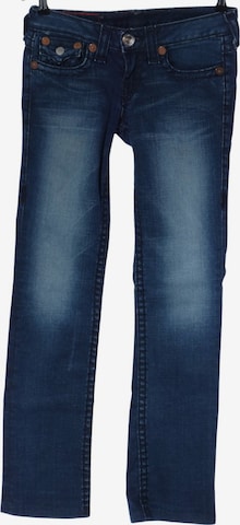 True Religion Straight-Leg Jeans 27-28 in Blau: predná strana