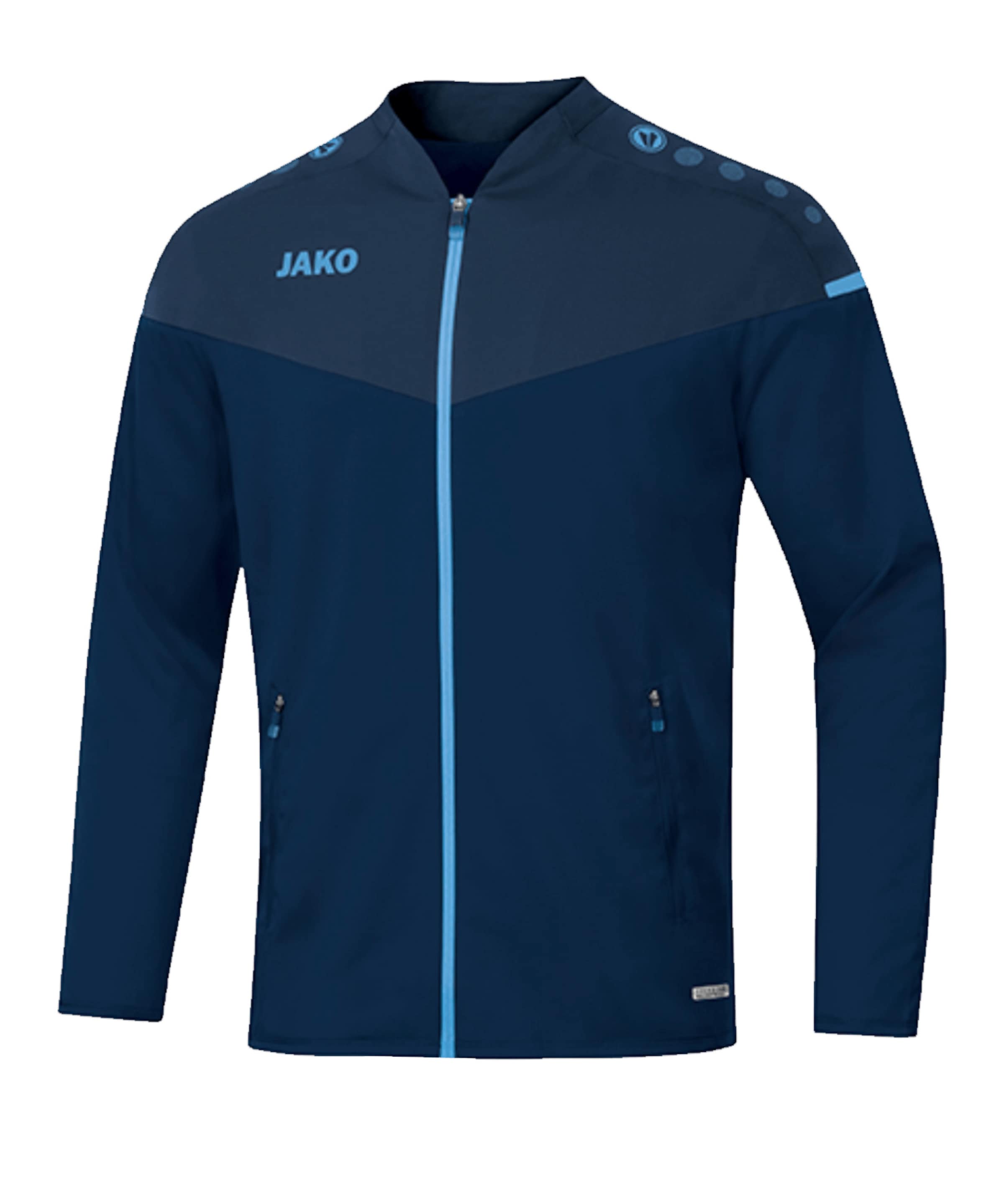 JAKO Athletic Jacket in Blue: front