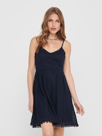 ONLY - Vestido em azul: frente