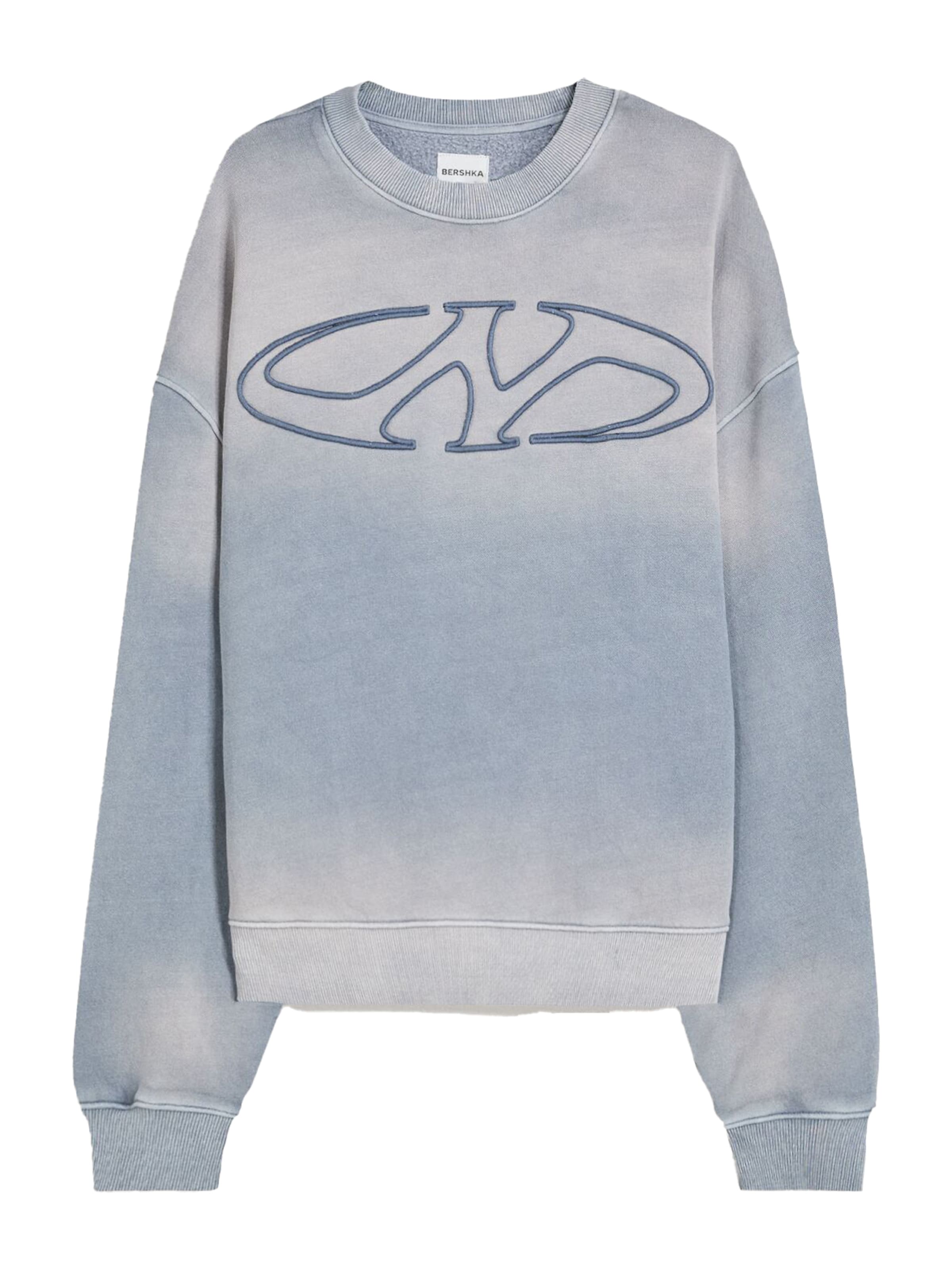 Bershka Collegepaita värissä sininen: etupuoli