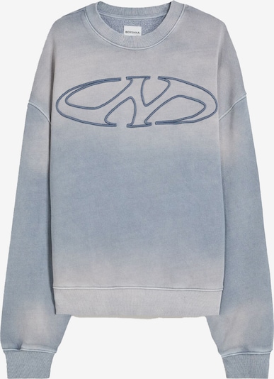 Bershka Bluzka sportowa w kolorze gołąbkowo niebieski / pastelowy niebieski / szaro-beżowym, Podgląd produktu