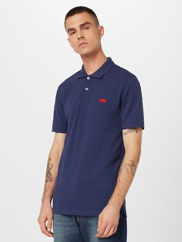 LEVI'S ® Poloshirt 'Housemark' in Blau: predná strana