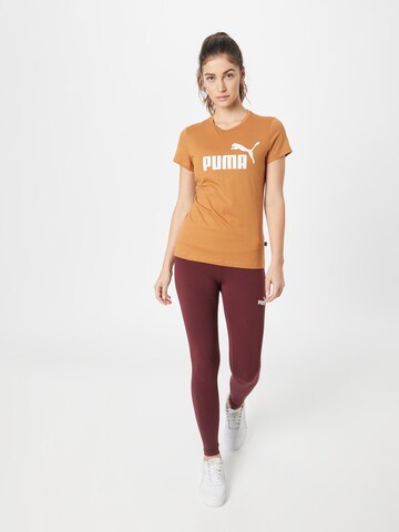 PUMA Slimfit Sporthose in Lila