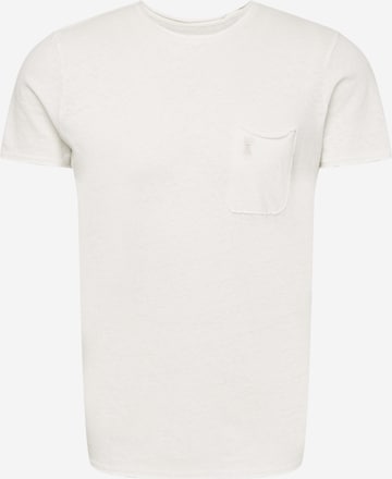 Herrlicher Shirt 'Ronny' in Weiß: front