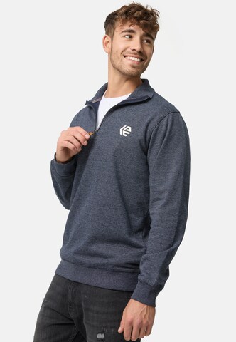 Pull-over ' Caspar ' INDICODE JEANS en bleu