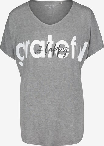 T-shirt oversize Betty Barclay en gris : devant