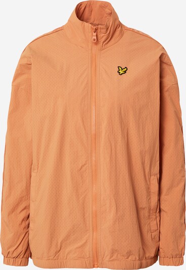 Lyle & Scott Übergangsjacke en limone / orange / schwarz, Vue avec produit